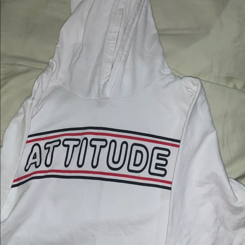 Cropped hoodie